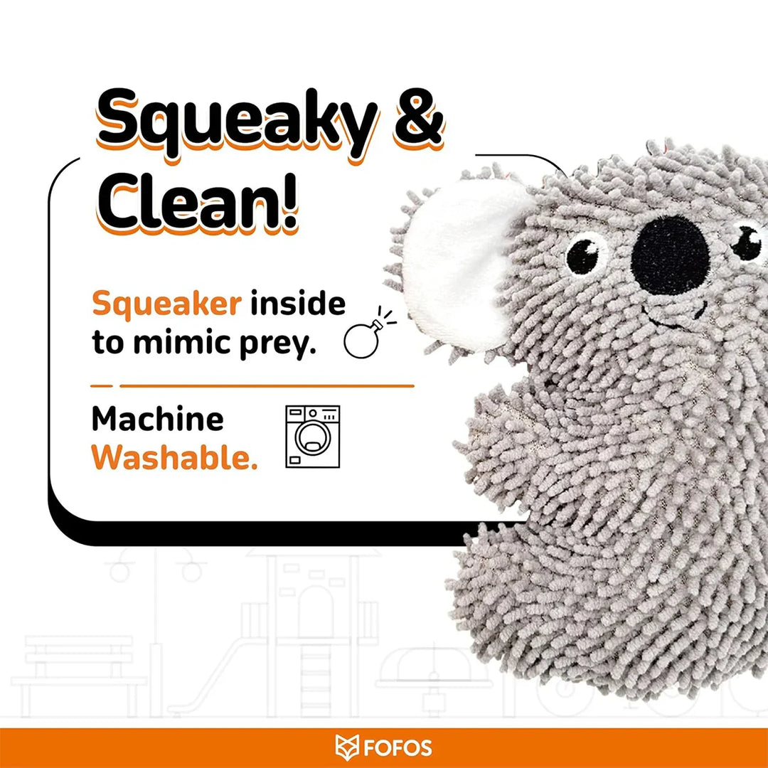 Fofos Tough Koala Dog Toy