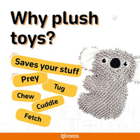 Fofos Tough Koala Dog Toy