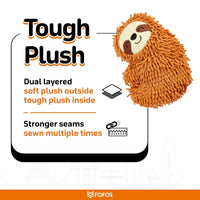 Fofos Tough Sloth Dog Toy