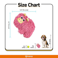 Fofos Tough Pig Dog Toy