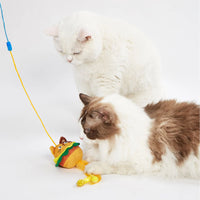 Fofos Cat Wand Toy Replaceable-Meow Fast Food
