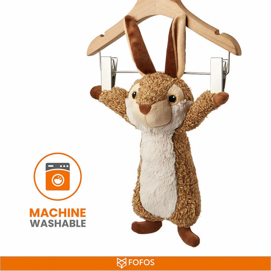 Fofos Wildlife Rabbit Plush Dog Toy