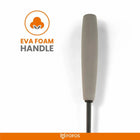 Zigly EVA foam handle on a tool shaft highlighting comfortable grip by FOFOS