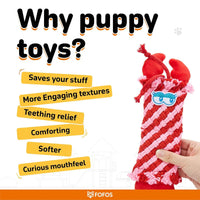 FOFOS Puppy Dental Toy Lobster