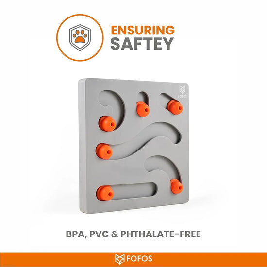 FOFOS Interactive Treat Puzzle Dog Toy