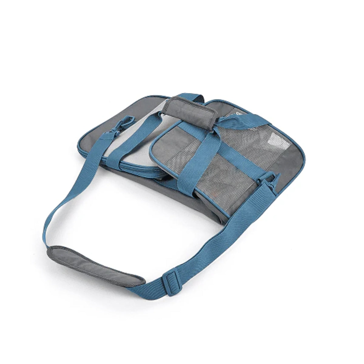 FOFOS Standard Pet Carrier - Grey/Blue