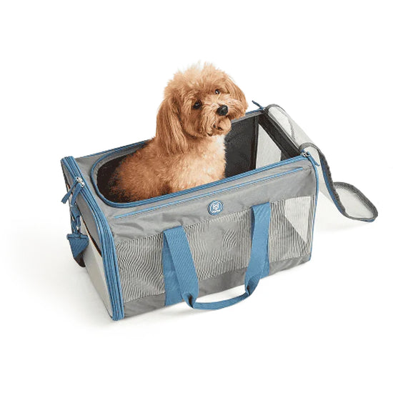 FOFOS Standard Pet Carrier - Grey/Blue