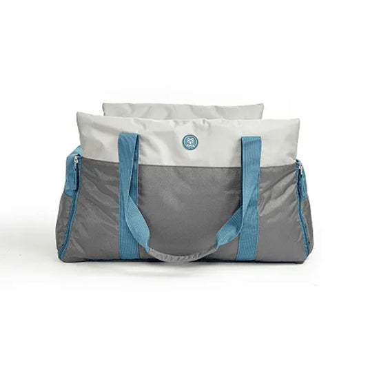 FOFOS Car Seat Pet Carrier & Bed - Grey/Blue