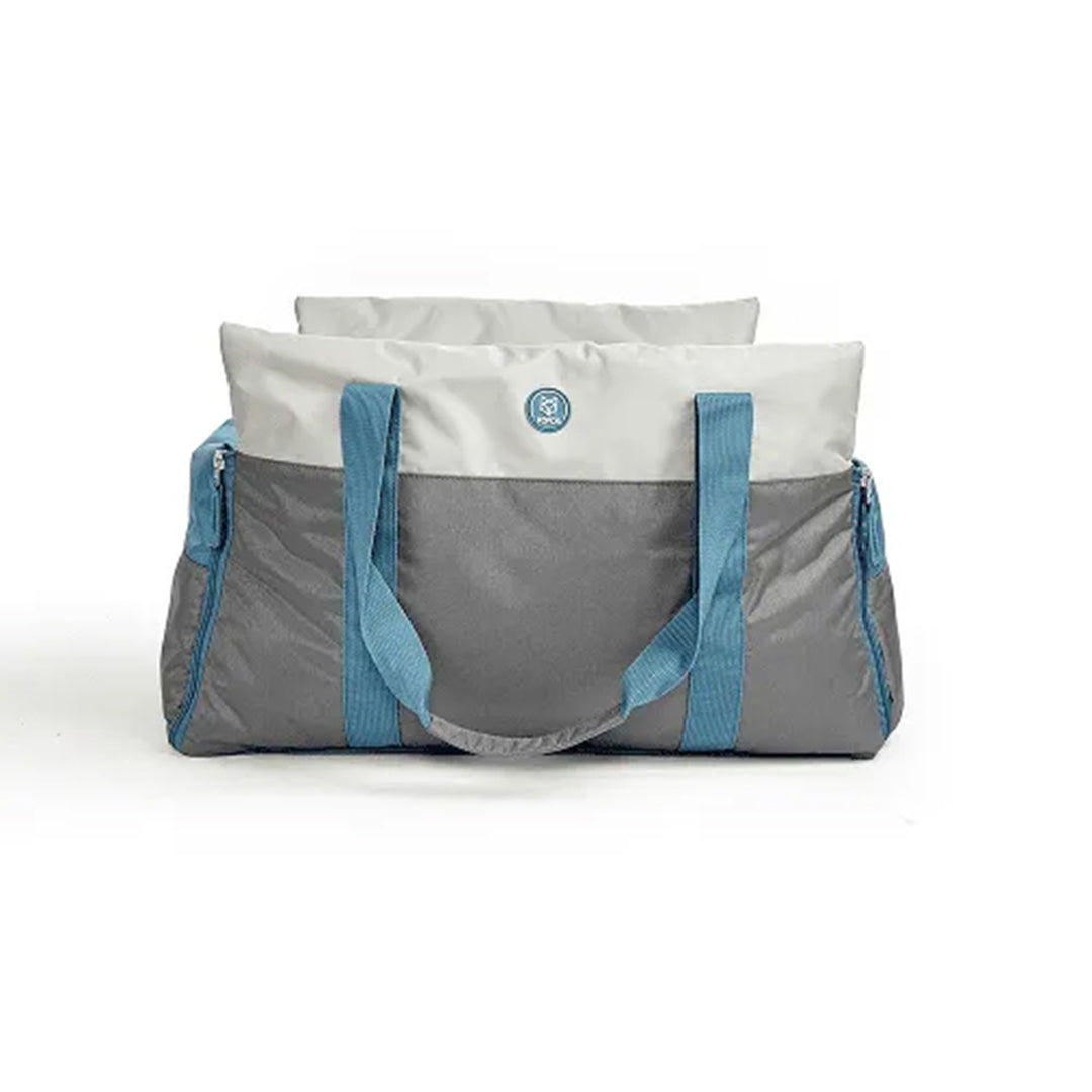 FOFOS Car Seat Pet Carrier & Bed - Grey/Blue