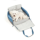 FOFOS Car Seat Pet Carrier & Bed - Grey/Blue - 54x45x38cm