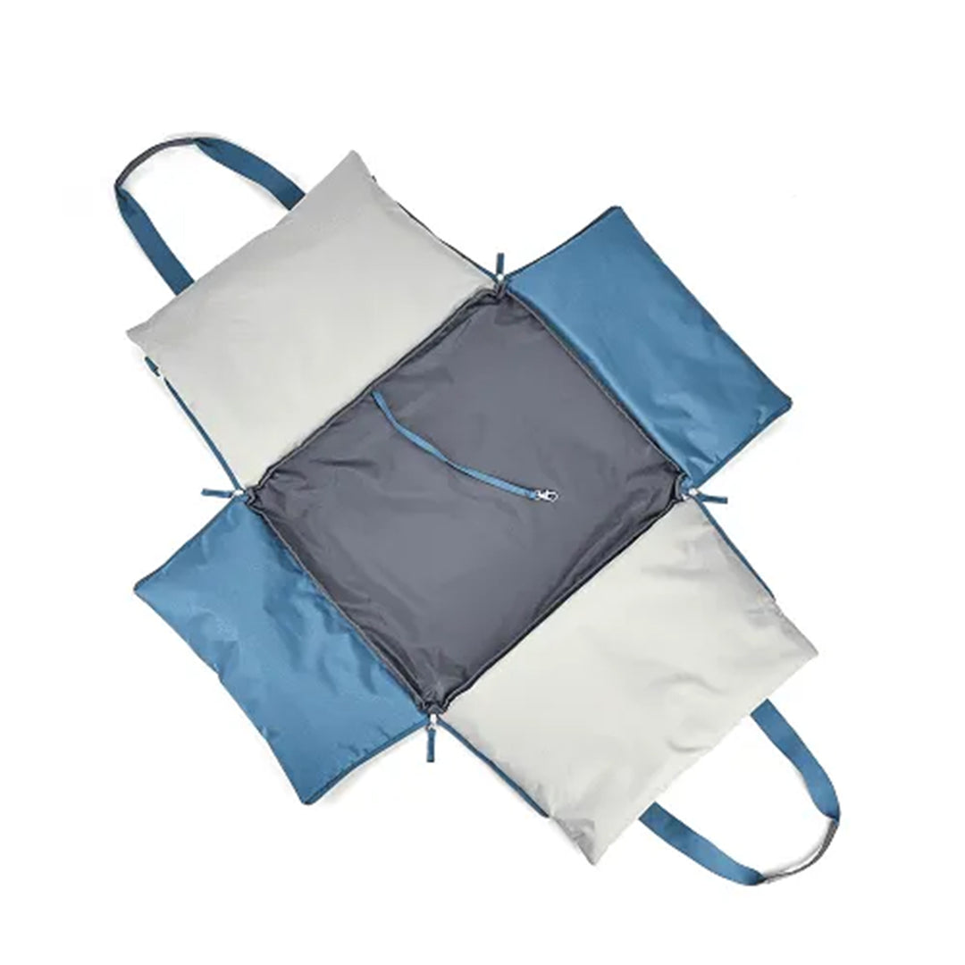 FOFOS Car Seat Pet Carrier & Bed - Grey/Blue