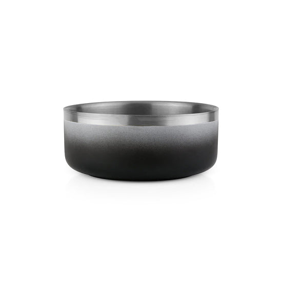 Pawpourri Ombre Double Wall  Dog Bowl - Black