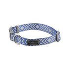 Pawpourri Blue Printed Collar For Dogs