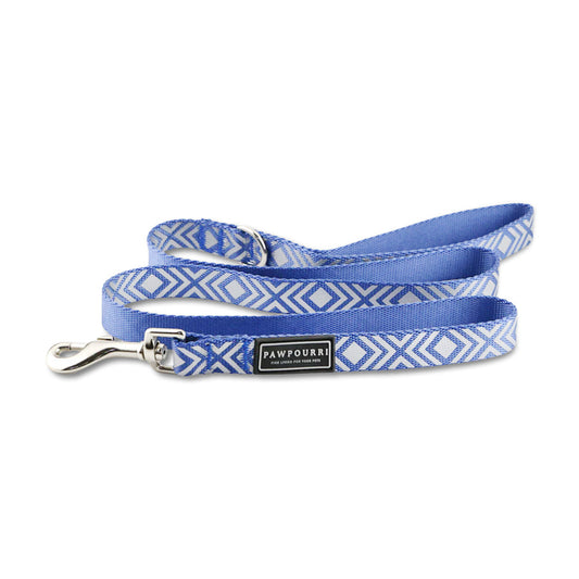 Pawpourri Blue Printed Leash For Dogs