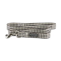 Pawpourri Houndstooth Black & White Leash For Dogs