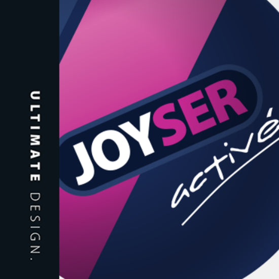 Joyser Active 2 Tpu Balls With Squeaker Dog Toy - Blue / Pink Size - M