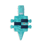 Joyser Puzzl Crocodile W/12 Squeakers Dog Toy - Green - L-Xl