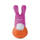 Joyser Woball Rabbit Dog Toy - Pink/Orange - M/L