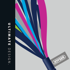 Zigly Joyser cable with colorful wires and black panel reading Ultimate Design
