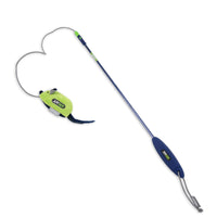 Joyser Cat Teaser On Wand With Sound Chip Mouse Blue Cat Toy