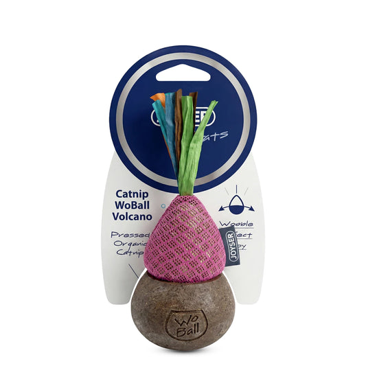 Joyser Cat Catnip Woball - Pink/Brown