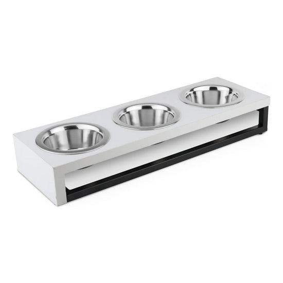 Pawpourri Triple Cat Diner - Grey