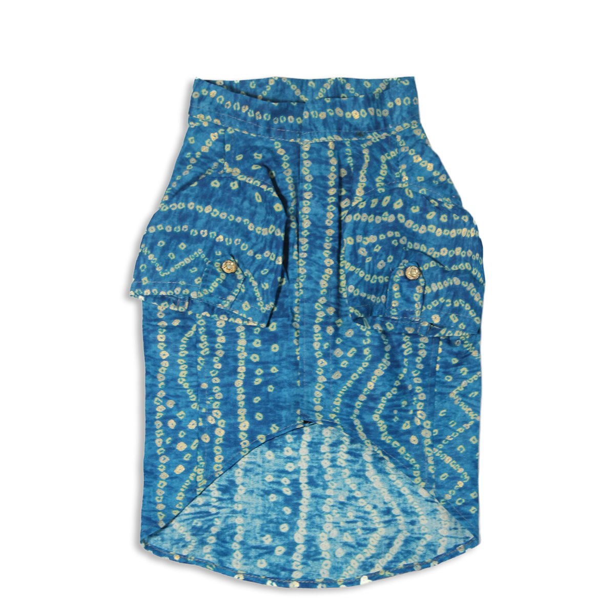 Pawgy Pets Blue Bandani Dog Kurta