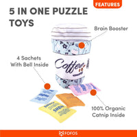 FOFOS Dreamland Coffee Catnip Cat Toy