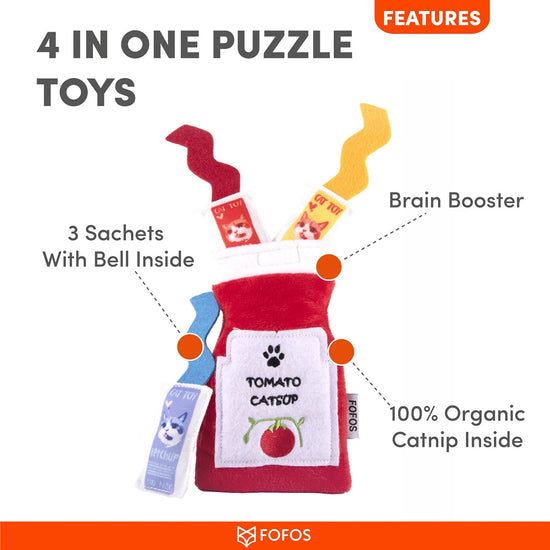 FOFOS Dreamland Tomacoes Catnip Cat Toy