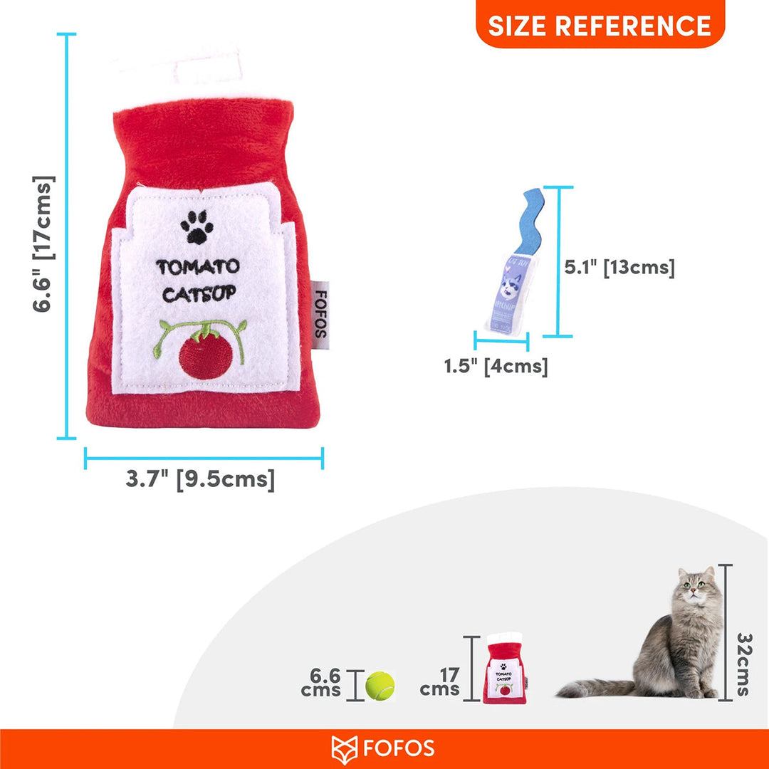 FOFOS Dreamland Tomacoes Catnip Cat Toy