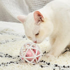 FOFOS Pink Unicorn In A Cage Catnip Cat Toy