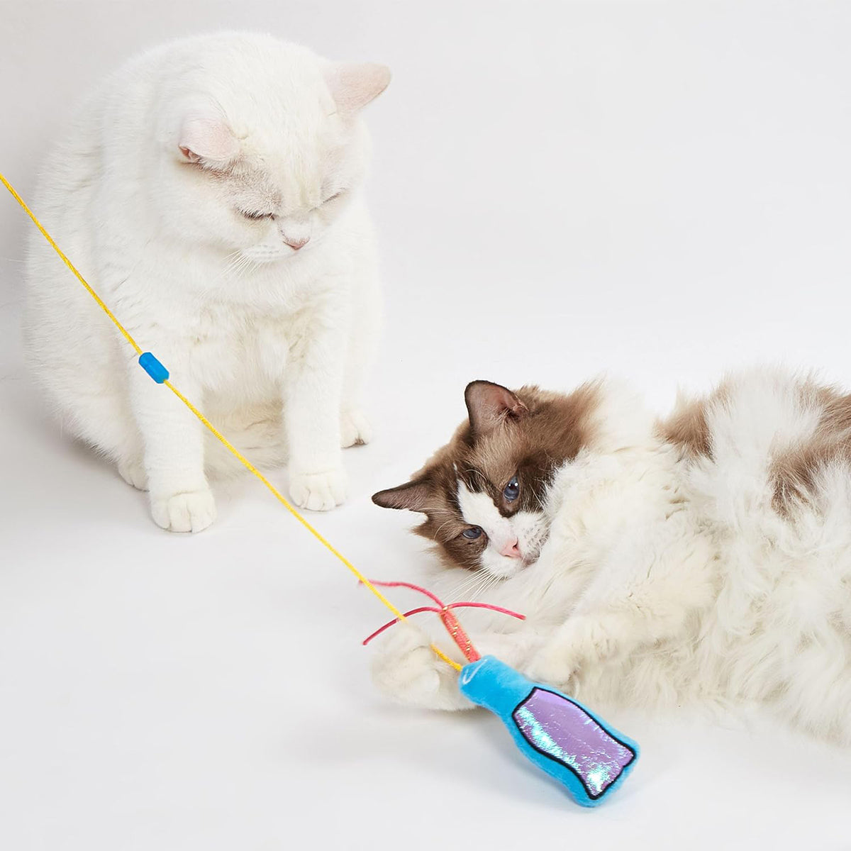 Fofos Cat Wand Toy - Hungry Kittens