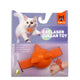 Zigly FOFOS cat laser collar toy with adjustable orange strap, wearable interactive cat light