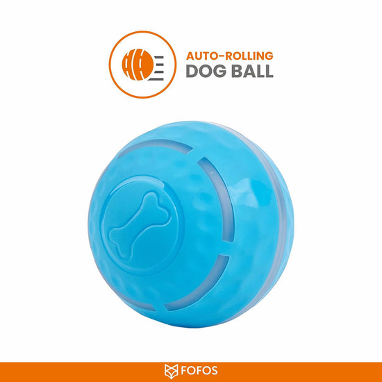 FOFOS Rolling Ball Dog Toy