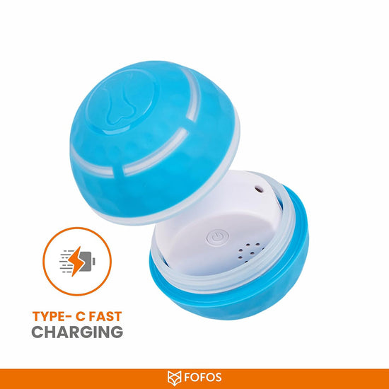 FOFOS Rolling Ball Dog Toy