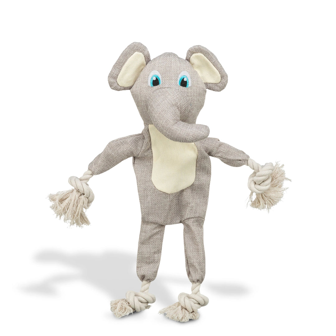 Trixie Elephant With Rope Plush Dog Toy 42 cm