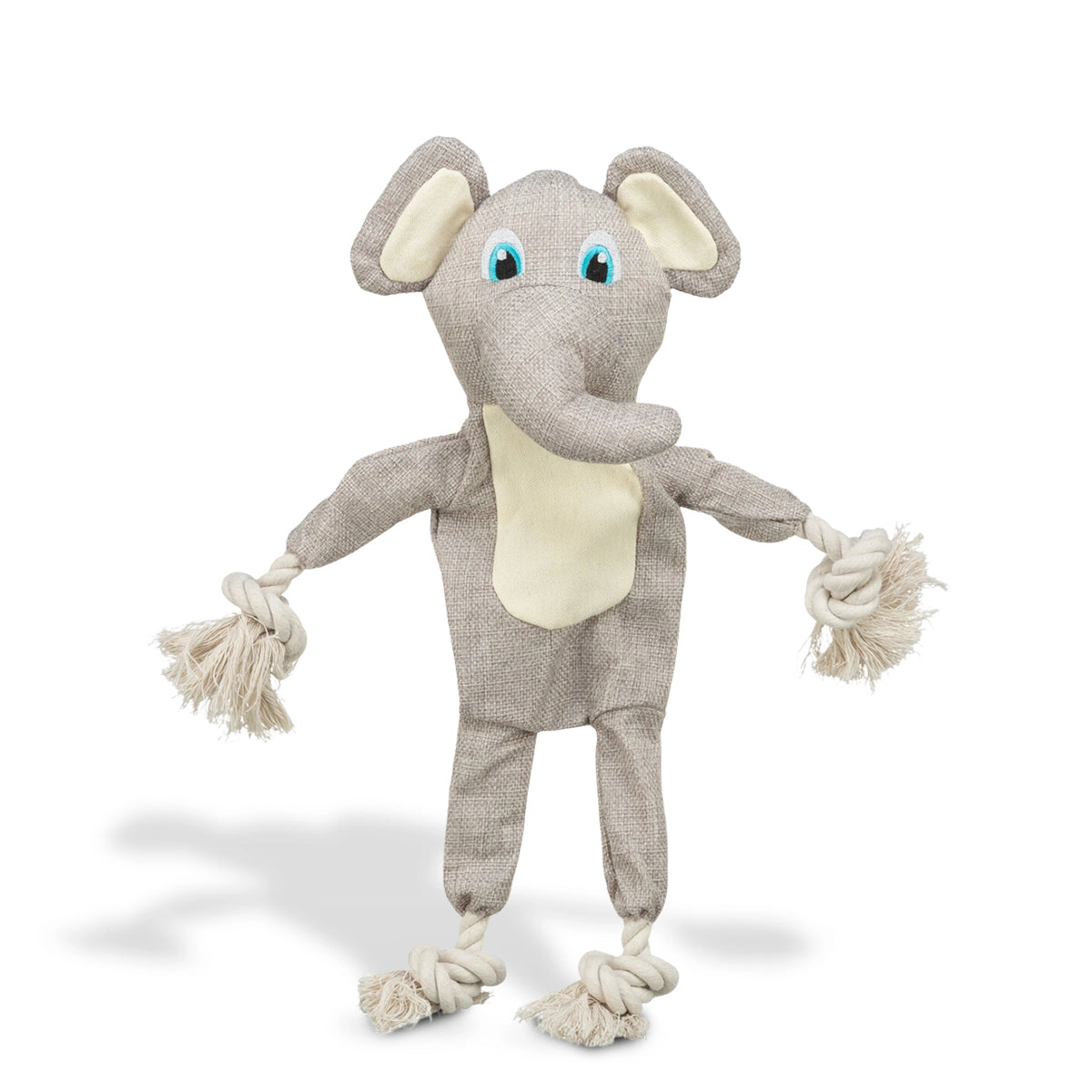 Trixie Elephant With Rope Plush Dog Toy 42 cm