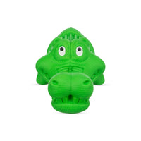 Trixie Snack Crocodile Natural Rubber Dog Toy 18cm - Green