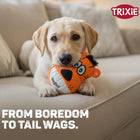 Trixie Tiger Plush/TPR  Dog Toy - 16cm