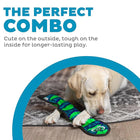 Outward Hound Durablez Snake Orange Dog Toy Large