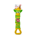 Outward Hound Fire Biterz Zebra Dog Toy Green Large