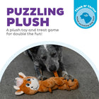 Outward Hound Twistiez Highland Cow Multicolor Dog Toy Large