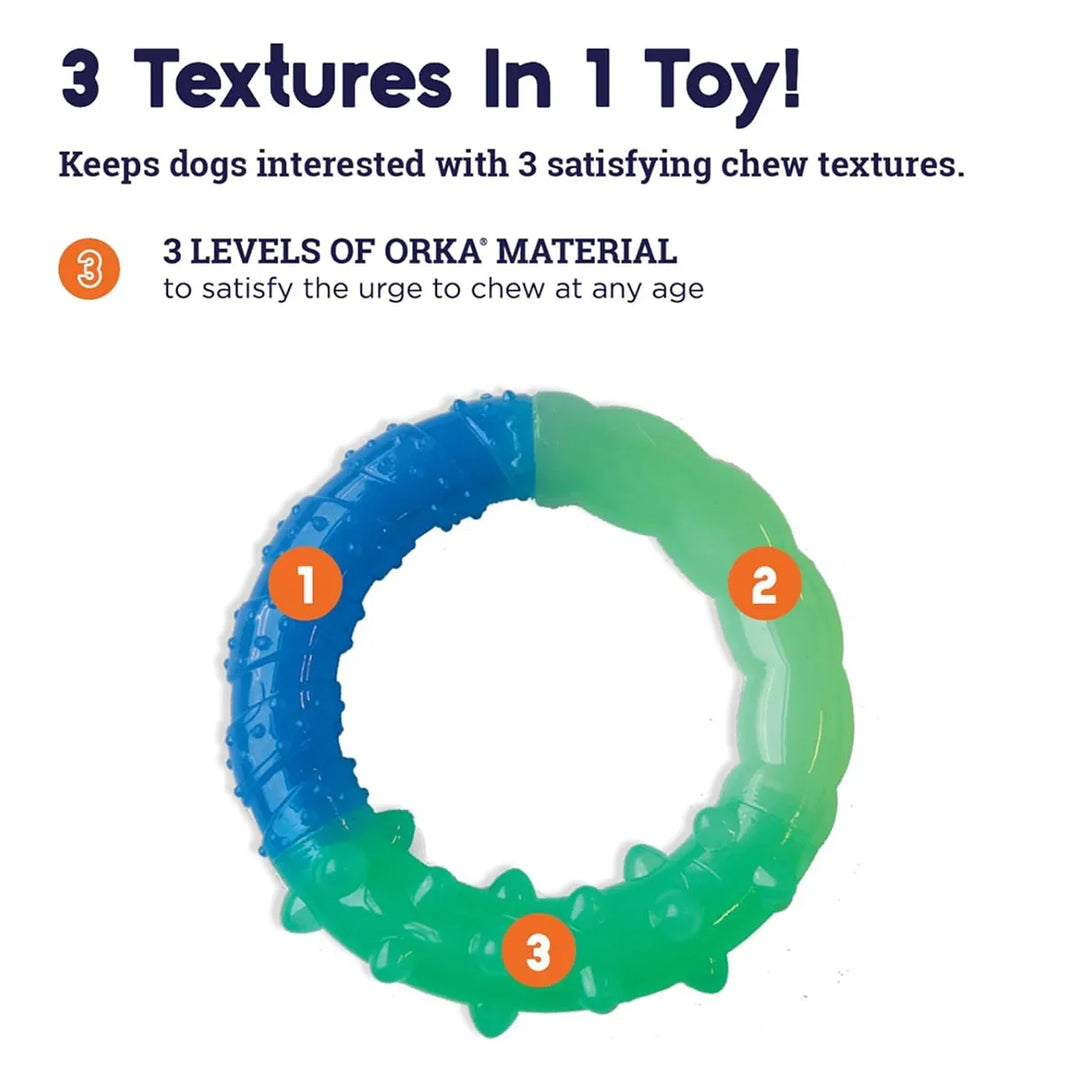 Outward Hound Grow With Me Ring Dog Toy