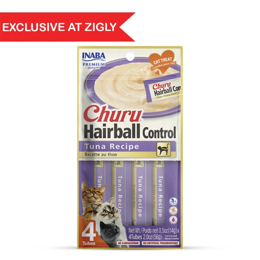 Inaba Churu For Hairball Tuna 56g (14g x 4)