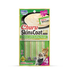 Inaba Churu Skin & Coat Chicken with Scallop Recipe Cat Treat - 56g (14g x 4)