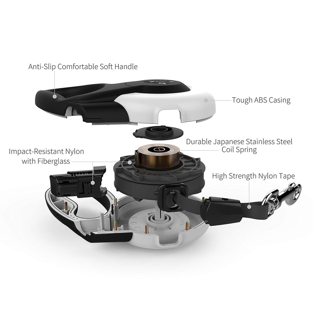 Fida Mars Dog Leash - White