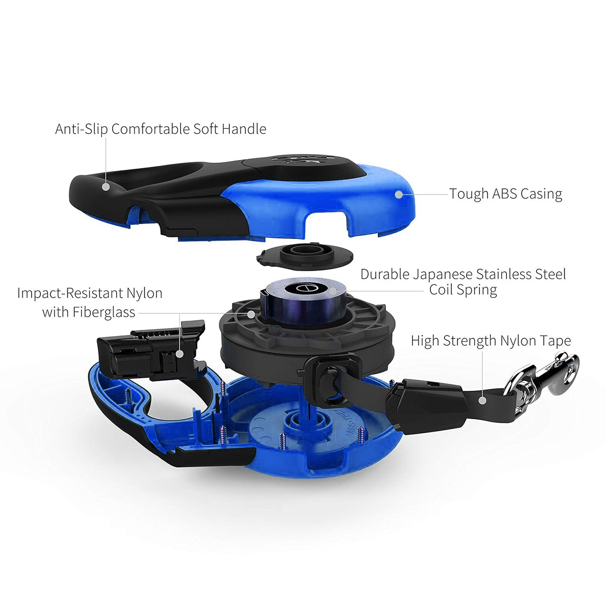 Fida Mars Dog Leash - Blue