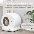 Trixie Self Cleaning Cat Litter Tray - White - 53x55.5x52cm