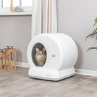Trixie Self Cleaning Cat Litter Tray - White - 53x55.5x52cm