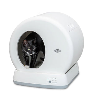 Trixie Self Cleaning Cat Litter Tray - White - 53x55.5x52cm